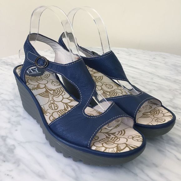 fly london blue sandals